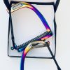 Rainbow Peacock Safety Stirrups in box